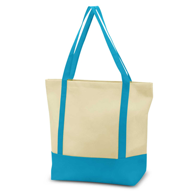 The Trends Collection Armada Tote Bag is a reusable two tone tote bag with fashionable natural look. 9 colours. Great branded tote bags.