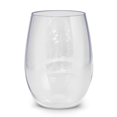 The Trends Collection Euro Tumbler is made from Tritan.  450ml.  Can be used as a wine glass.  Great customised tumblers for indoor and outdoor use.