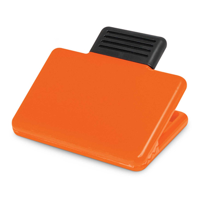 The Trends Collection Pronto Magnetic Clip is a rectangular clip with a strong magnet. Available in 8 colours. Great practical promo products from Trends Collection