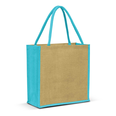 The Trends Collection Monza Jute Tote Bag is a smart laminated jute tote bag with padded cotton handles. 13 colours. Great branded bags & promotional products