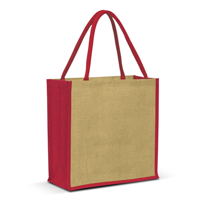 The Trends Collection Monza Jute Tote Bag is a smart laminated jute tote bag with padded cotton handles. 13 colours. Great branded bags & promotional products