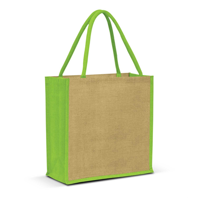 The Trends Collection Monza Jute Tote Bag is a smart laminated jute tote bag with padded cotton handles. 13 colours. Great branded bags & promotional products