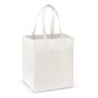 109071 Trends Collection Mega Shopper Tote Bag – White – Promotrenz