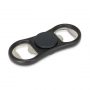 The Trends Collection Spinner Bottle Opener is a double ended plastic and metal bottle opener. White or Black. Great branded practical promo products.