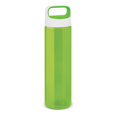 The Trends Collection Solano Drink Bottle is a 650ml translucent drink bottle.  Secure on lid.  6 colours.  Great branded promotional drink bottles.  