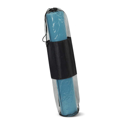 The Trends Collection Zen Yoga Mat is a soft yoga mat with compact mesh carry case.  3 colours.  Great branded yoga mats for your clients to enjoy.