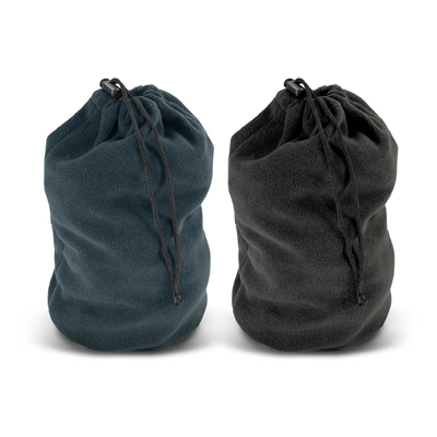The Trends Collection Polar Fleece Drawstring Bag is a soft tubular drawstring bag.  Navy or Black.  Polar Fleece.  Great branded drawstring bags.