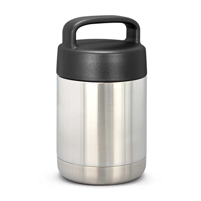 The Trends Collection Caldera Vacuum Flask is a 380ml double wall vacuum insulated food flask.  3 colours.  Engraving and print options.  Great vacuum flasks.