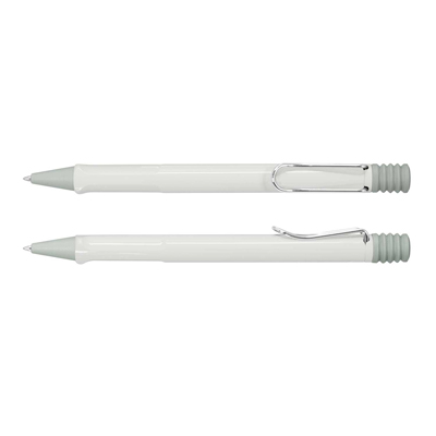 The Trends Collection Lamy Safari Pen is a classic ball pen made from polished plastic.  4 colours.  Printed in 1 position.  Great branded corporate pens.