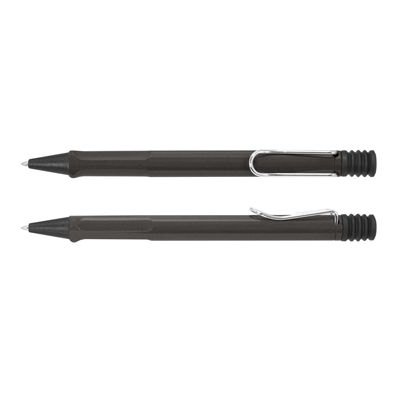 The Trends Collection Lamy Safari Pen is a classic ball pen made from polished plastic.  4 colours.  Printed in 1 position.  Great branded corporate pens.