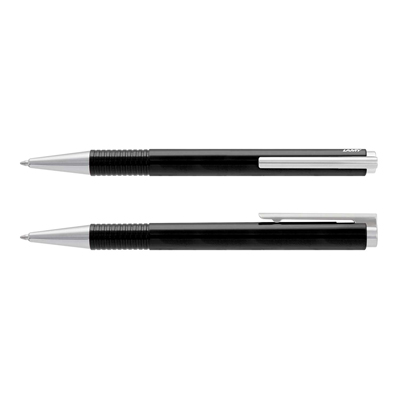 The Trends Collection Lamy Logo Pen is a timeless retractable ball pen made from polished ABS plastic.  4 colours.  Great branded corporate pens.