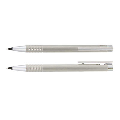 The Trends Collection Lamy Logo Pencil - Brushed Steel is a timeless pencil made from stainless steel.  Print or laser engrave.  Great corporate pencils.