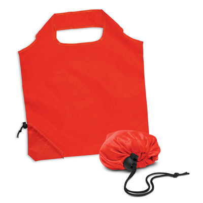 The Trends Collection Ergo Fold-Away Bag is a reusable shopping bag that can be folded away into a drawstring pouch.  13 colours.  Branding on pouch.