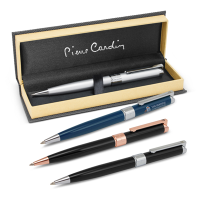 The Trends Collection Pierre Cardin Noblesse Pen is an exception twist action brass ball pen.  Print or engrave.  Great branded corporate pens.