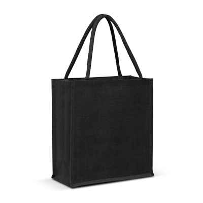 The Trends Collection Lanza Jute Tote Bag is a large laminated jute tote bag with padded cotton handles.  3 colours.  Great branded bags & promotional products.