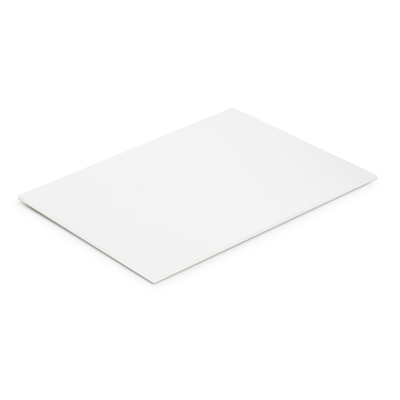 The Trends Collection A3 Note Pad is a great 50 leaf note pad.  Cardboard back.  Full colour printing.  Great branded printed promo products.