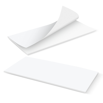 The Trends Collection DLE Horizontal Note Pad is padded on the long edge. 25 leaves. 70gsm. Great full colour printed note pads for promo and practical use.