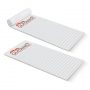 The Trends Collection DLE Vertical Note Pad is padded on the short edge. 25 leaves. 70gsm. Great full colour printed note pads for promo and practical use.