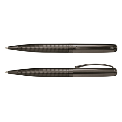 The Trends Collection Pierre Cardin Lyon Pen is a sophisticated brass ball pen. 4 colours. Engraved or printed. Great branded custom corporate pens.