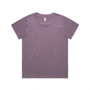 The AS Colour Cube Tee is a relaxed fit, crew neck, lightweight tee. 7 colours. XS - XL. Great printed women's tees from AS Colour clothing.