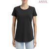 790L Anvil Womens Black Tee – Black