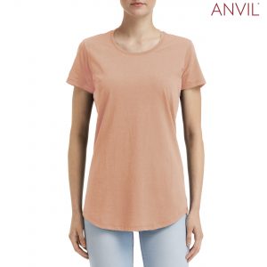 The Anvil Womens Black Tee is a 183gm unisex cotton tee. Available in 10 colours and in sizes XS - 2XL. Can be branded. Great option for branded tees.