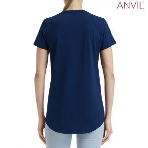 The Anvil Womens Black Tee is a 183gm unisex cotton tee. Available in 10 colours and in sizes XS - 2XL. Can be branded. Great option for branded tees.