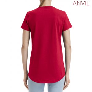 The Anvil Womens Black Tee is a 183gm unisex cotton tee. Available in 10 colours and in sizes XS - 2XL. Can be branded. Great option for branded tees.