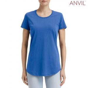 The Anvil Womens Black Tee is a 183gm unisex cotton tee. Available in 10 colours and in sizes XS - 2XL. Can be branded. Great option for branded tees.