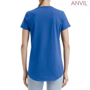 The Anvil Womens Black Tee is a 183gm unisex cotton tee. Available in 10 colours and in sizes XS - 2XL. Can be branded. Great option for branded tees.