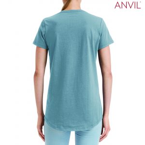 The Anvil Womens Black Tee is a 183gm unisex cotton tee. Available in 10 colours and in sizes XS - 2XL. Can be branded. Great option for branded tees.