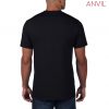 790 Anvil Adult Black Tee – Black