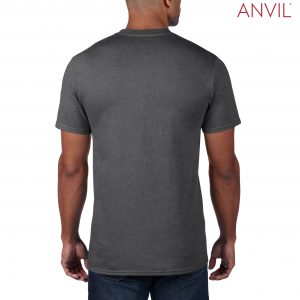 The Anvil Adult Black Tee is a 183gm unisex cotton tee. Available in 15 colours and in sizes XS - 3XL. Can be branded. Great option for branded tees.