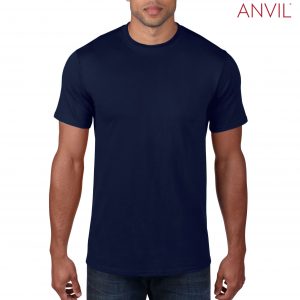 The Anvil Adult Black Tee is a 183gm unisex cotton tee. Available in 15 colours and in sizes XS - 3XL. Can be branded. Great option for branded tees.