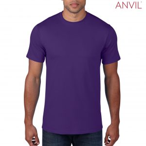 The Anvil Adult Black Tee is a 183gm unisex cotton tee. Available in 15 colours and in sizes XS - 3XL. Can be branded. Great option for branded tees.