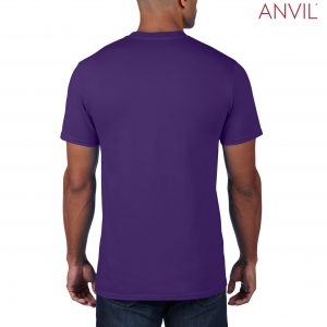 The Anvil Adult Black Tee is a 183gm unisex cotton tee. Available in 15 colours and in sizes XS - 3XL. Can be branded. Great option for branded tees.