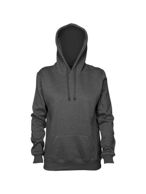 The Cloke Womens 300 Pullover Hoodie is a 280GSM poly/cotton pullover hoodie. Available in 6 colours. Sizes 8 - 18. Great branded womens hoodies.