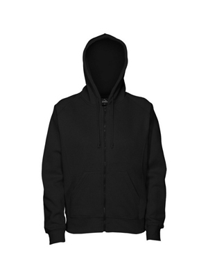 The Cloke Womens 300 Zip Hoodie is a 300gsm poly/cotton full zip hoodie. Available in 2 colours. Sizes 8 - 18 available. Great branded womens hoodies.