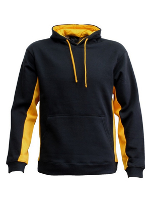 The Aurora Sports Matchpace Hoodie is a 280gsm poly/cotton pullover hoodie.  Two Toned.  Available in 9 colour combinations.  Sizes XS - 5XL.  Great branded sports hoodie.