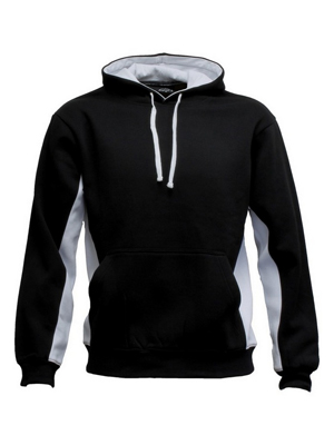 The Aurora Sports Matchpace Hoodie is a 280gsm poly/cotton pullover hoodie.  Two Toned.  Available in 9 colour combinations.  Sizes XS - 5XL.  Great branded sports hoodie.