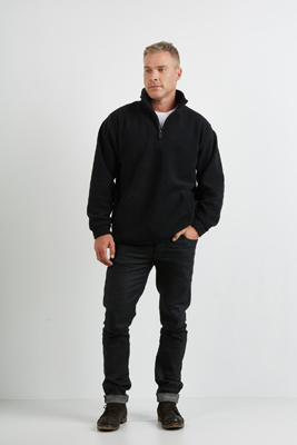 The Aurora Microfleece Half Zip Top is a dense, heavyweight microfleece, ideal when you need warmth and durability.  Available in Black, Navy & Forest.