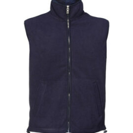 The Aurora Adults Microfleece Vest is a warm heavy micro fleece in a vest. Freedom of movement. 340GSM. Available in Navy and Black. Sizes S - 5XL.