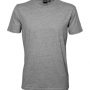 t101 Cloke Outline Tee – Grey Marle
