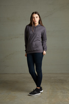 The Cloke Womens 360 Pullover Hoodie is a 360gsm 80% cotton pullover hoodie.  Available in 5 colours.  Sizes 8 -18.  Great branded hoodies.