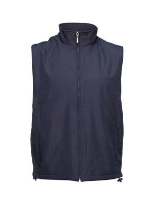 The Aurora Mens Club Vest is ideal for uniforms.  Reversible, full micro fleece lining.  Sizes XS - 7XL.  Available in Black & Navy.  Embroidery access.