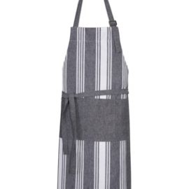 The Biz Collection Salt Bib Apron is a 100% Cotton, textured 240gsm Apron.  Charcoal/White.  Great branded aprons for hospitality businesses.