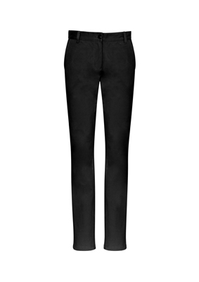 The Biz Collection Ladies Lawson Chino Pant is a 98% cotton/2% elastane, comfortable, mid-rise pant. Available in 4 colours. Sizes 6 - 26.
