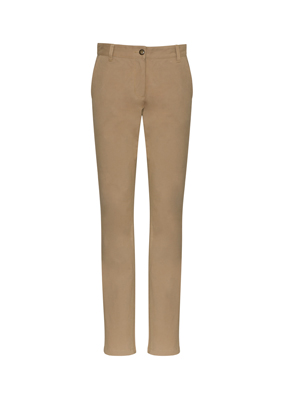 The Biz Collection Ladies Lawson Chino Pant is a 98% cotton/2% elastane, comfortable, mid-rise pant. Available in 4 colours. Sizes 6 - 26.