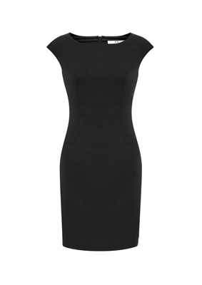 The Biz Collection Ladies Audrey Dress is a machine washable, classic style, comfortable dress. Available in Black and Navy. Sizes 4 - 20.