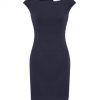 The Biz Collection Ladies Audrey Dress is a machine washable, classic style, comfortable dress. Available in Black and Navy. Sizes 4 - 20.